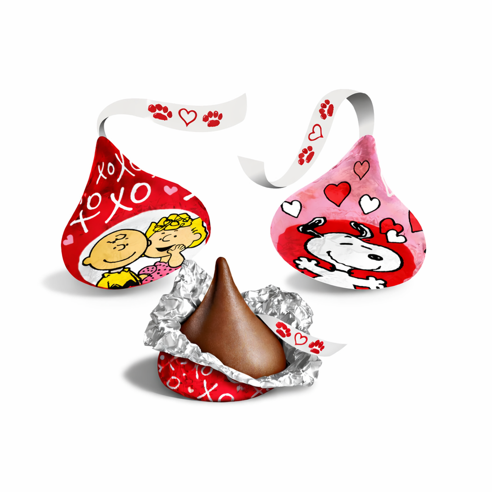 Hershey’s Kisses Milk Chocolate – Snoopy – Valentine’s Edition – Bulk Value Pack