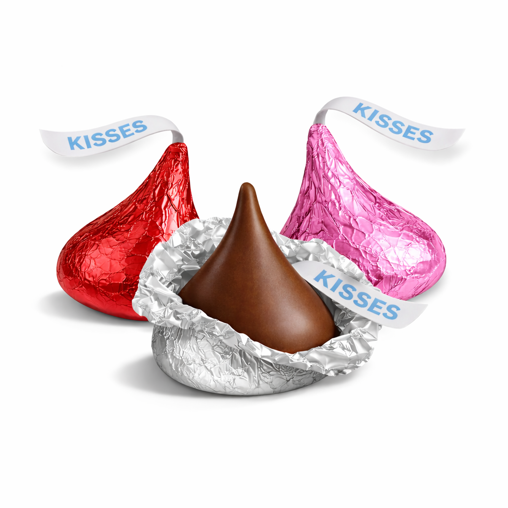 Hershey’s Kisses Milk Chocolate – Valentine’s Edition – Bulk Value Pack