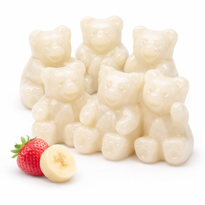 Albanese Gummy Bears – White Strawberry Banana