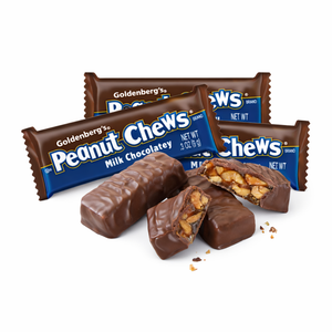 Goldenberg’s Peanut Chews – Milk Chocolate – Mini Size – Bulk Value Pack