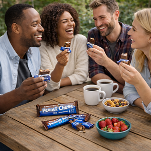 Goldenberg’s Peanut Chews – Milk Chocolate – Mini Size – Bulk Value Pack