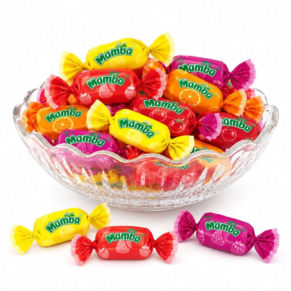 Mamba Fruit Chews – Assorted Fruit Flavored Candy – Bulk Value Bag