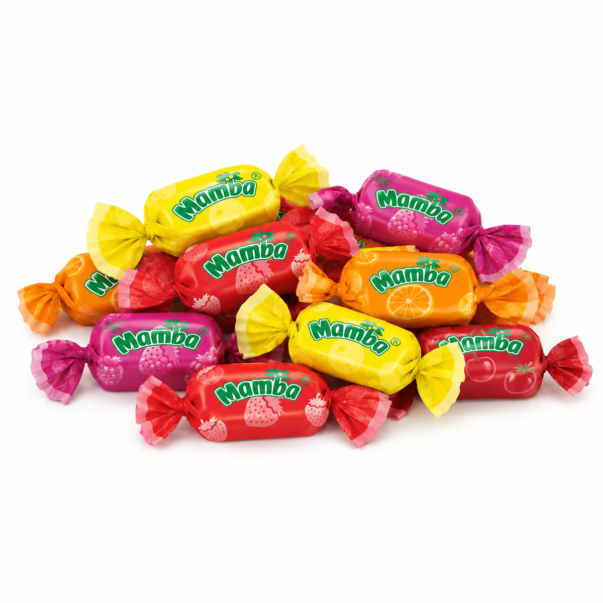 Mamba Fruit Chews – Assorted Fruit Flavored Candy – Bulk Value Bag