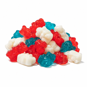 Albanese Freedom Gummi Bears – Red White Blue – 5 lb