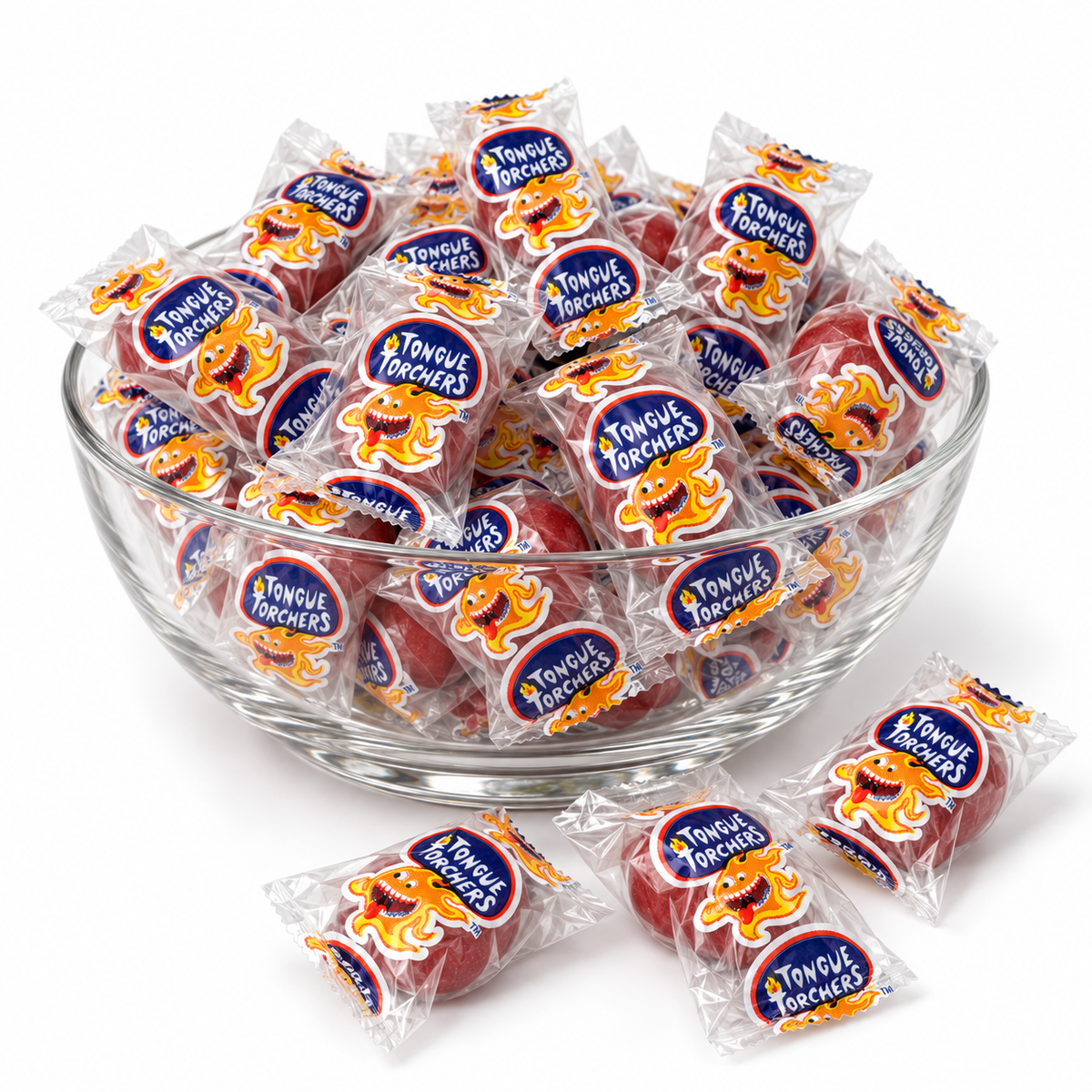 Tongue Torchers – Fiery Hot Cinnamon Hard Candy – Bulk Value Bag