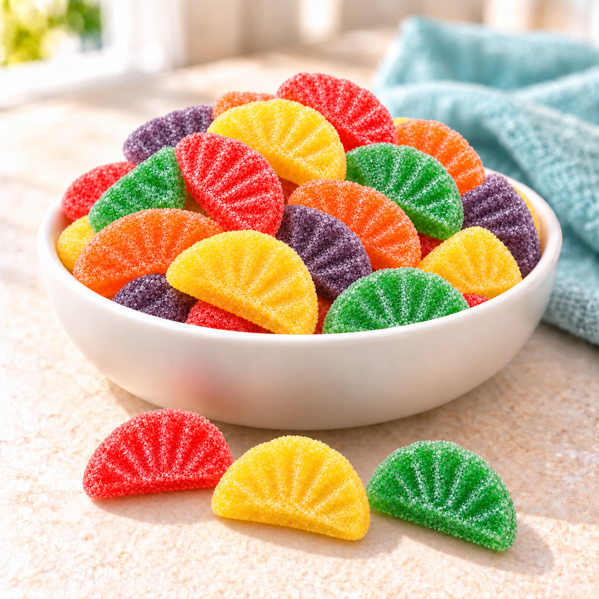 Ringtown Sweets Assorted Fruit Slices Jelly Candy