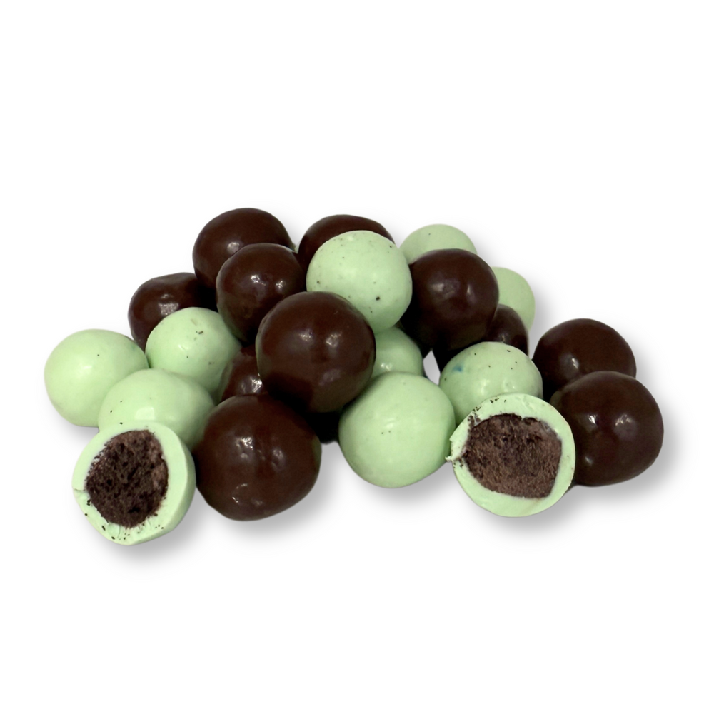 Sconza Mint Crisp Cookie Bites – Dark & White Chocolate Mint – Bulk Value Pack