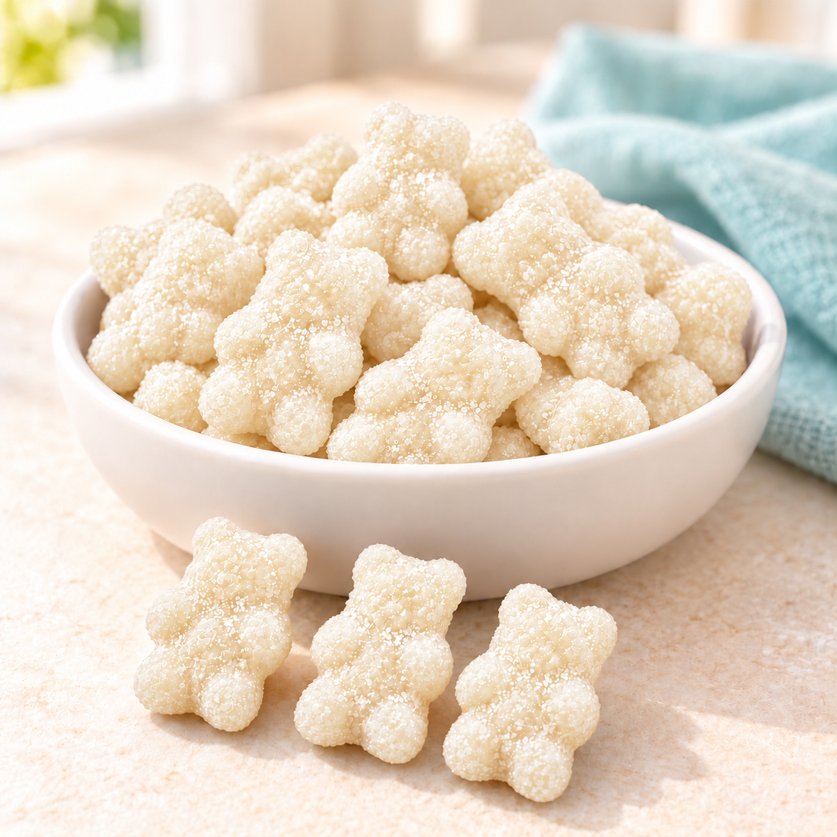 Ringtown Sweets Sour Vanilla Gummy Bears Candy