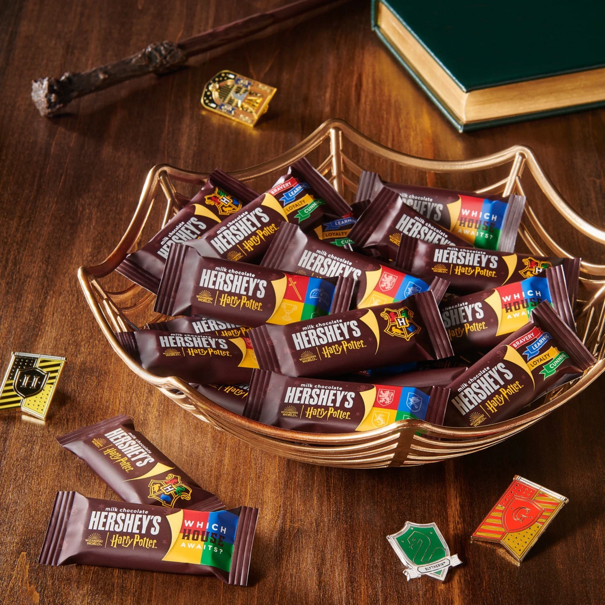 Hershey's Milk Chocolate – Harry Potter Snack Size Bars – Bulk Value Bag