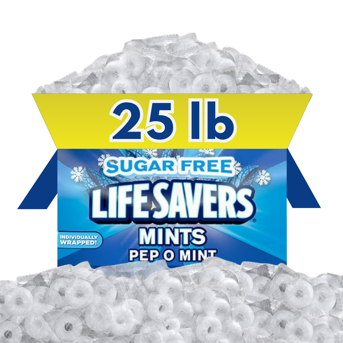 Life Savers Sugar Free Mints Pep-O-Mint – Bulk Value Bag