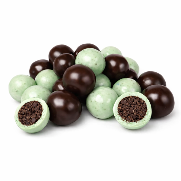 Sconza Mint Crisp Cookie Bites – Dark & White Chocolate Mint