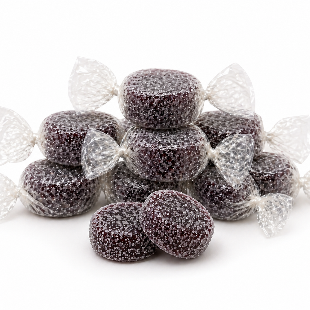 Fida Bonelle Sugar Free Licorice Flavored Jelly Candy – Bulk Value Bag