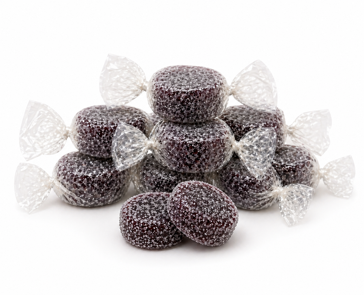 Fida Bonelle Sugar Free Licorice Flavored Jelly Candy – Bulk Value Bag