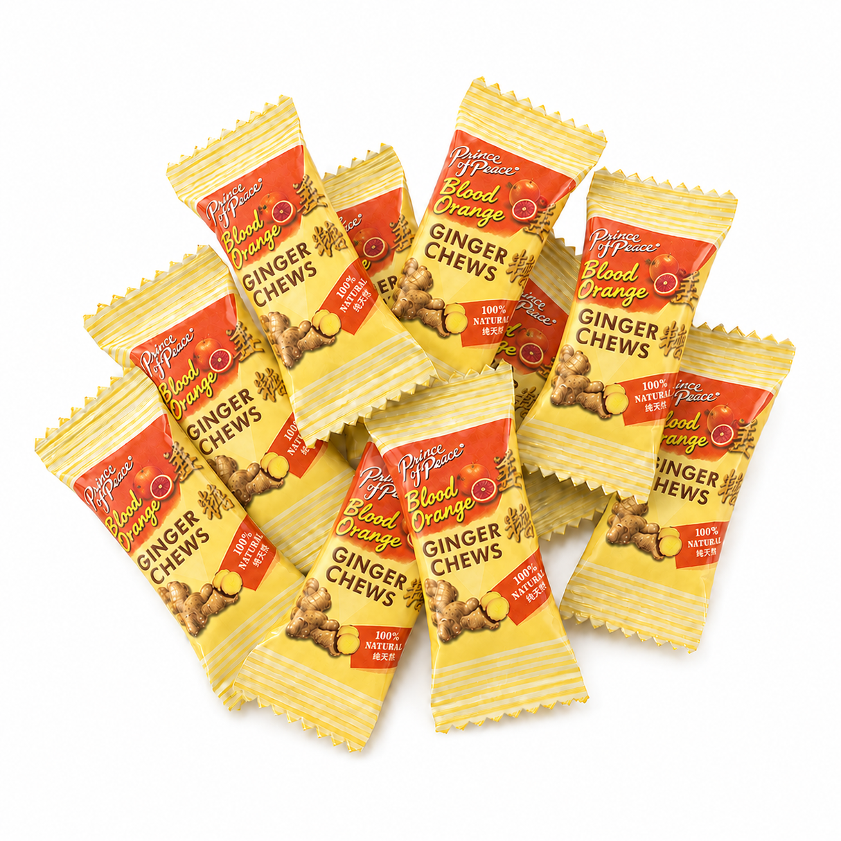 Prince of Peace Ginger Chews – Blood Orange
