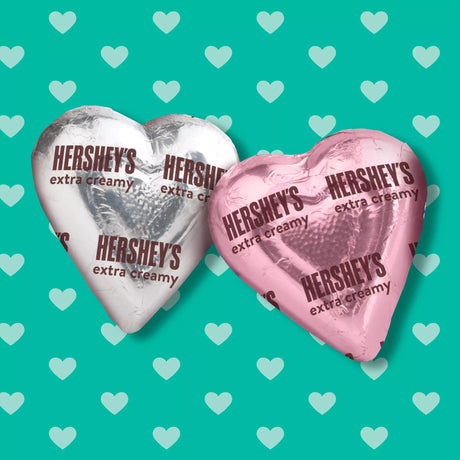 Hershey's Hearts Milk chocolate – Extra Creamy – Bulk Value Bag