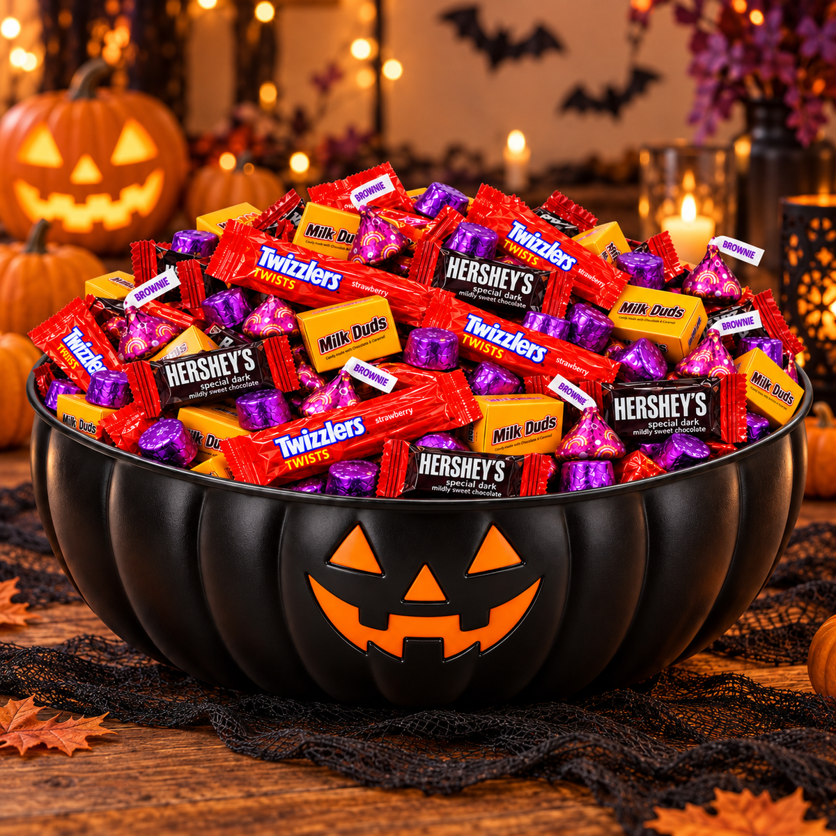Midnight Mischief – Halloween Chocolate & Chewy Candy Assortment