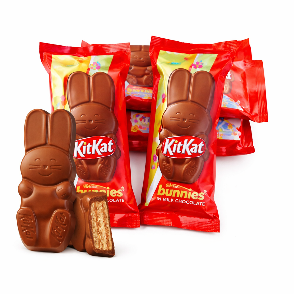KitKat Bunnies Crisp Wafer In Milk Chocolate – Easter – Bulk Value Bag ...
