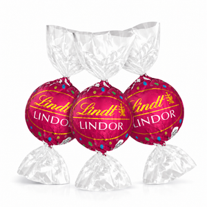 Lindt LINDOR Birthday Cake White Chocolate Truffles – Bulk Value Bag