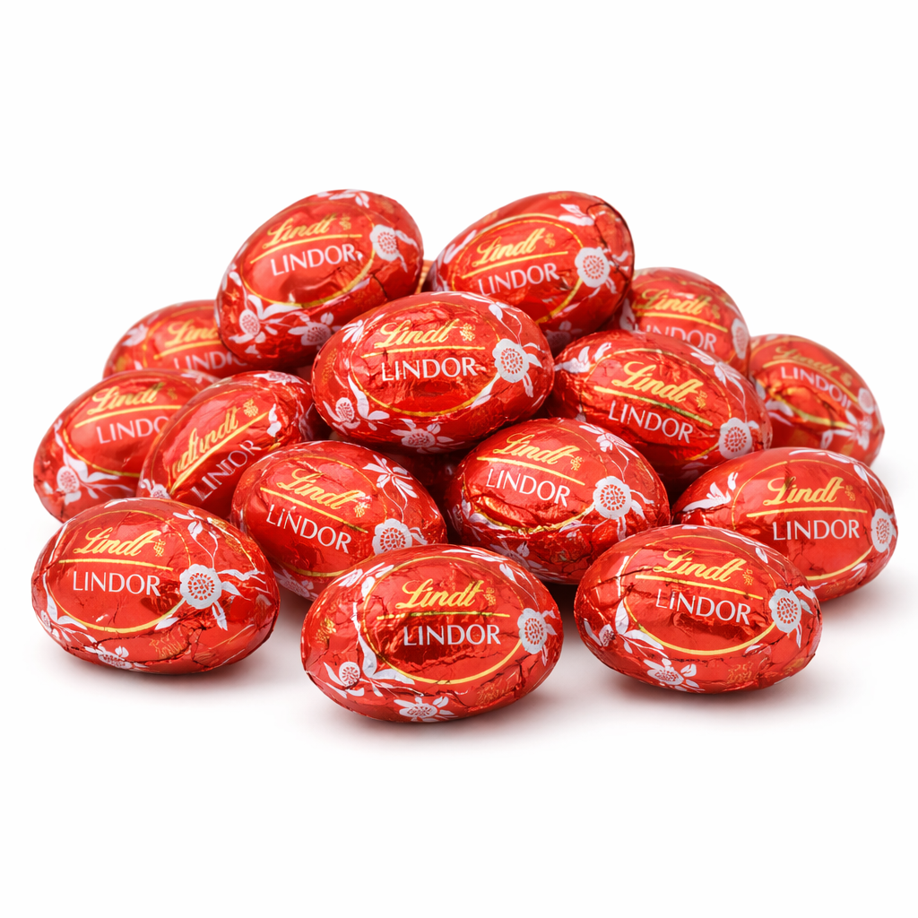 Lindt LINDOR Easter Egg Milk Chocolate Truffles – Bulk Value Bag