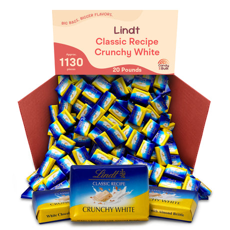 Lindt Classic Recipe Crunchy White (Individually Wrapped Pieces)
