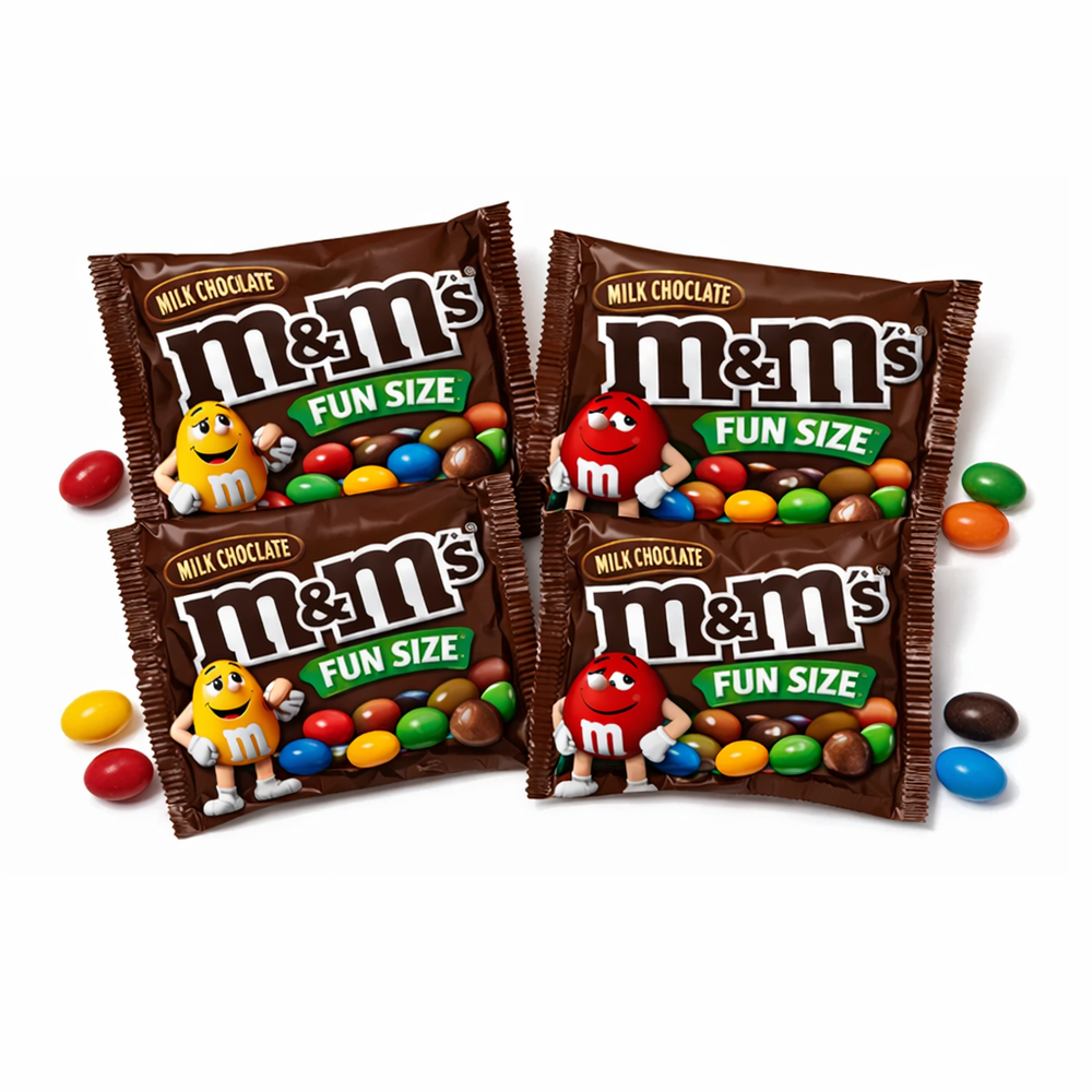 M&M's Milk chocolate Candy – Fun Size – Bulk Value Bag