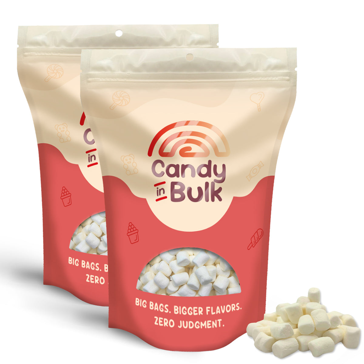 Mini Marshmallows – White – 10 oz Bag
