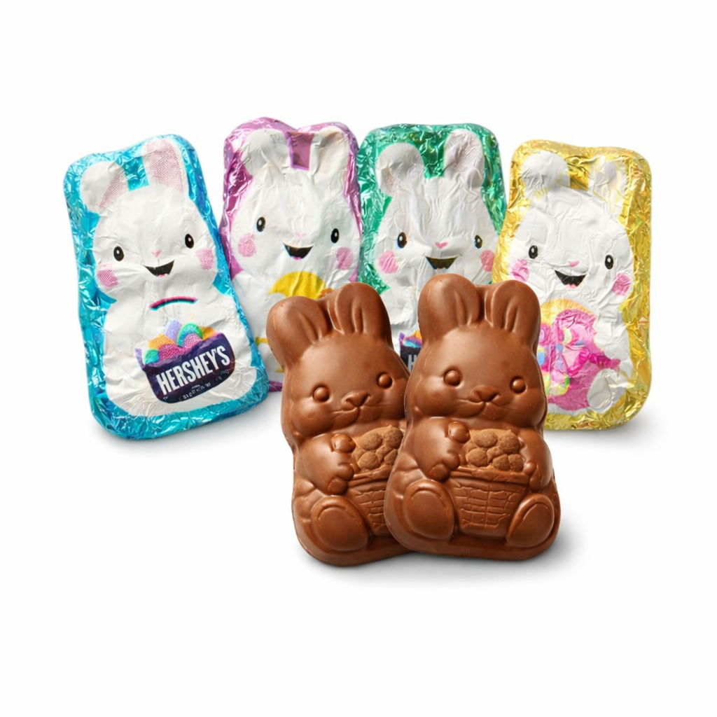 Hershey's Milk Chocolate Mini Bunnies – Easter Candy – Bulk Value Bag