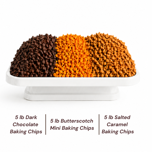 BAKER’S BAKING CHIP TRIO - 15 LB