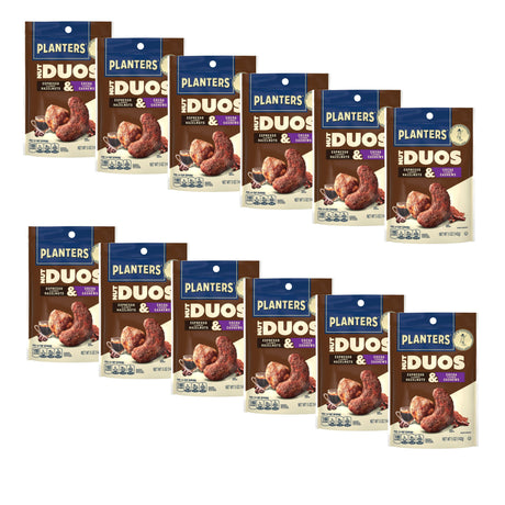Planters Nut Duos Cocoa Cashews & Expresso Hazelnut 5 oz