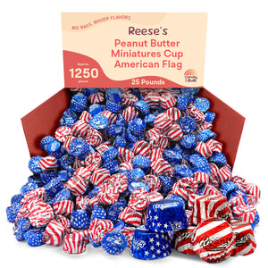 Reese's Peanut Butter Miniatures Cup American Flag