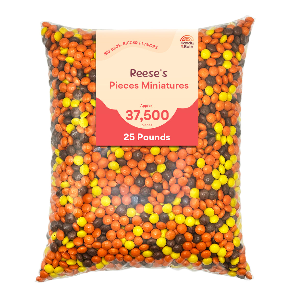 Reese’s Pieces Minis Peanut Butter Candy – Bulk Value Bag