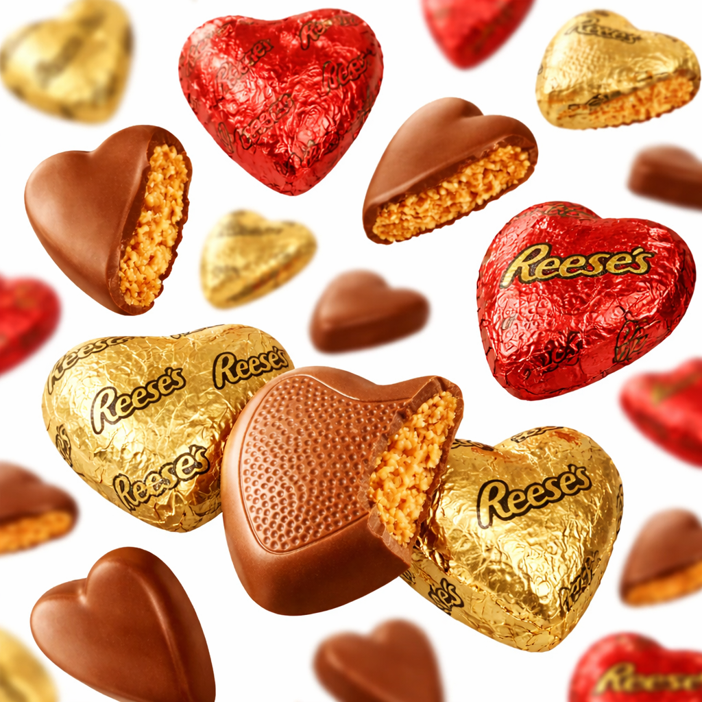 Reese's Peanut Butter Hearts – Milk Chocolate – Bulk Value Bag