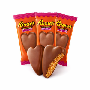 Reese's Milk Chocolate Peanut Butter Hearts – Individually Wrapped – Bulk Value Bag