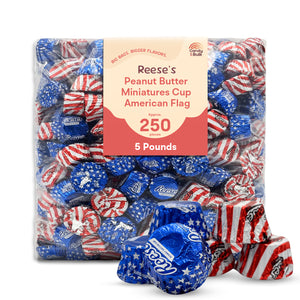 Reese's Peanut Butter Miniatures Cup American Flag