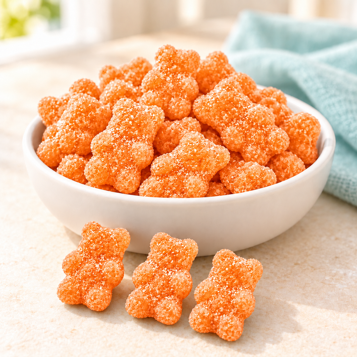 Ringtown Sweets Sour Orange Gummy Bears Candy