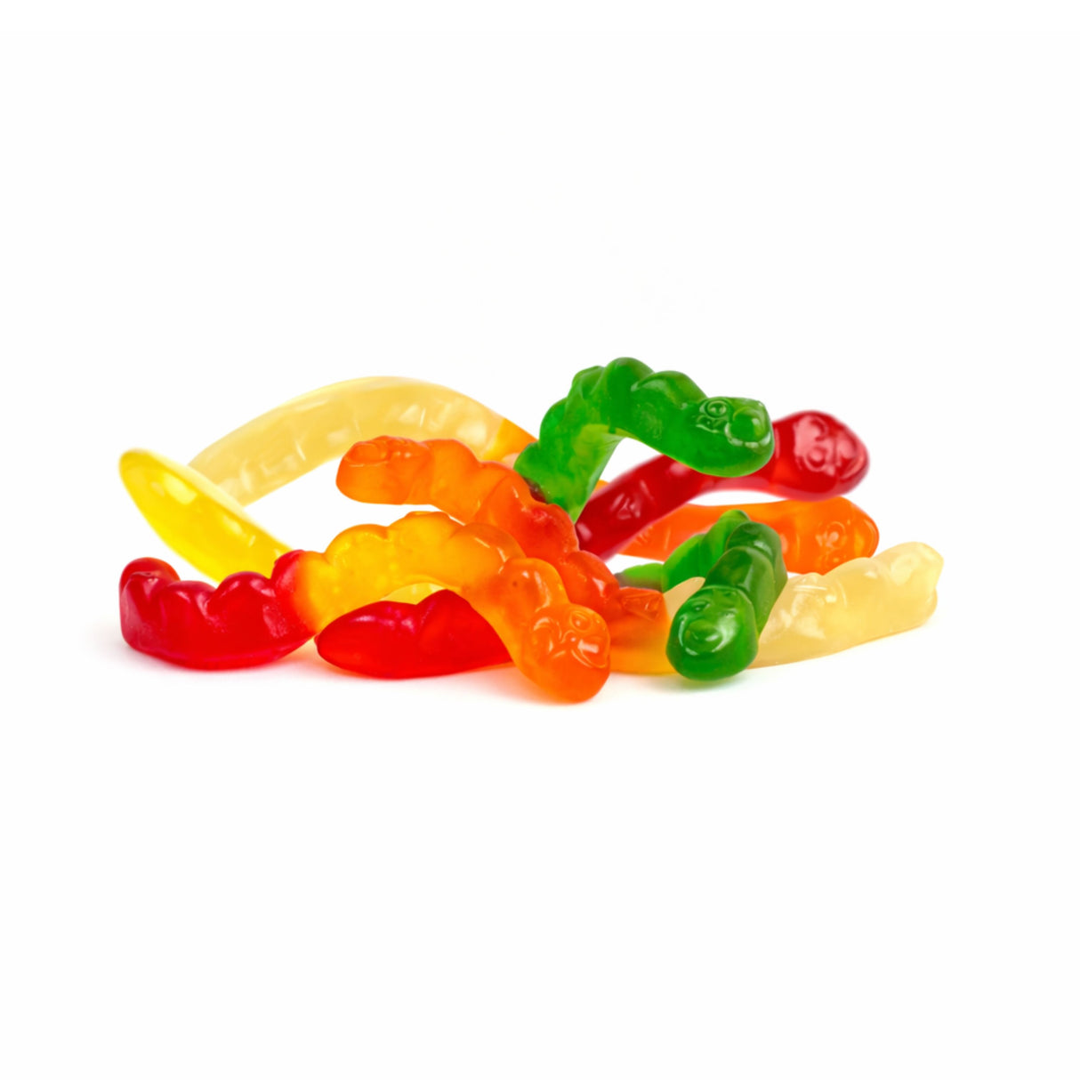 Albanese Gummi Worms – Assorted Flavors – 4 Inch – Bulk Value Pack