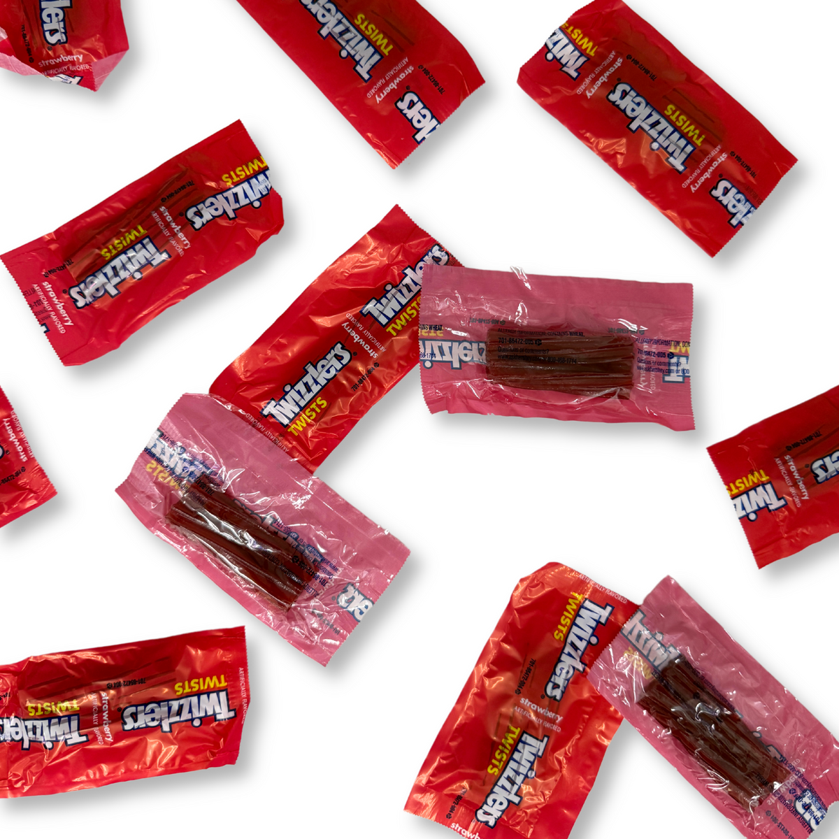 Twizzlers Strawberry Twist – Individually Wrapped – Bulk Value Bag