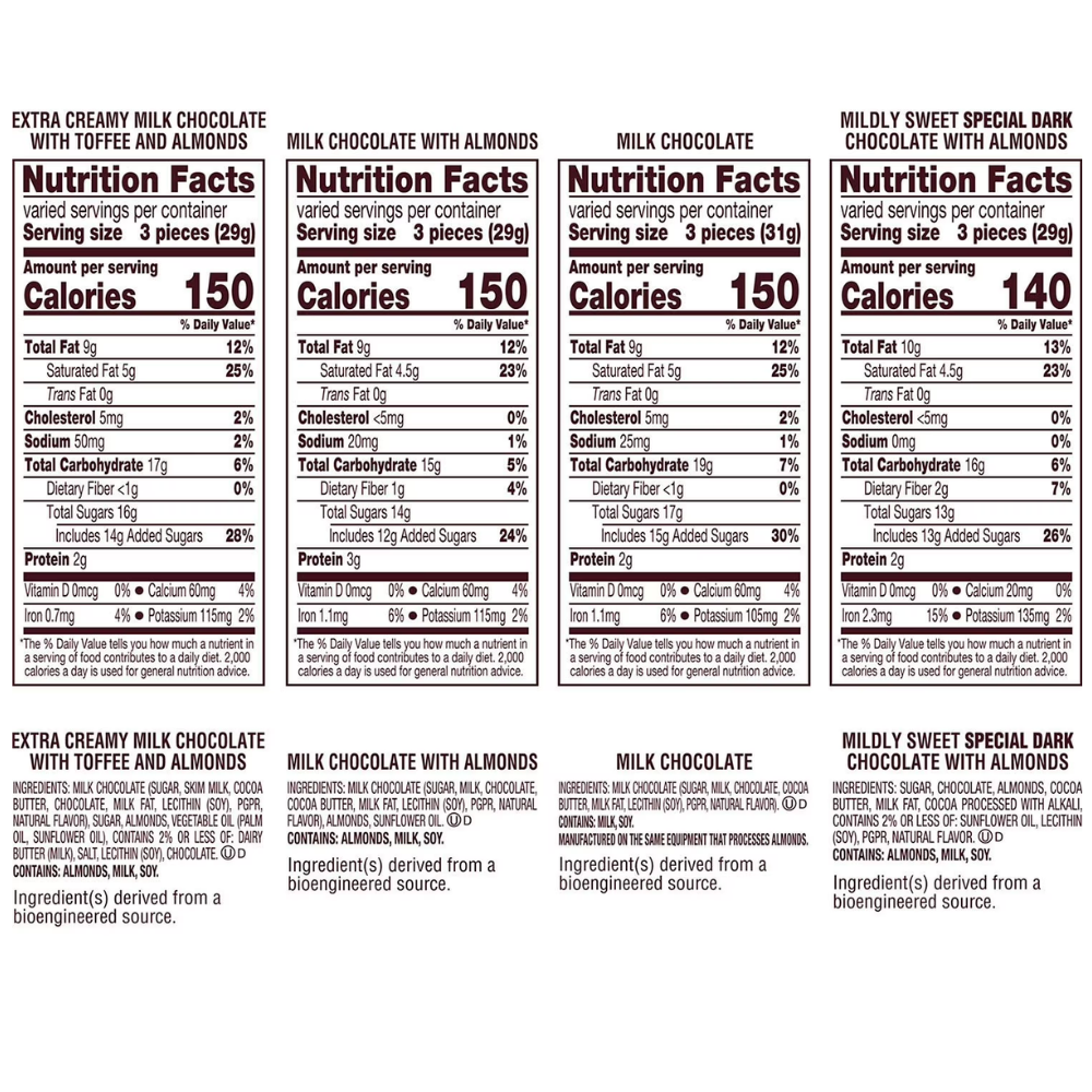 Hershey's Nuggets Assorted Chocolate – Variety Mix – Bulk Value Bag