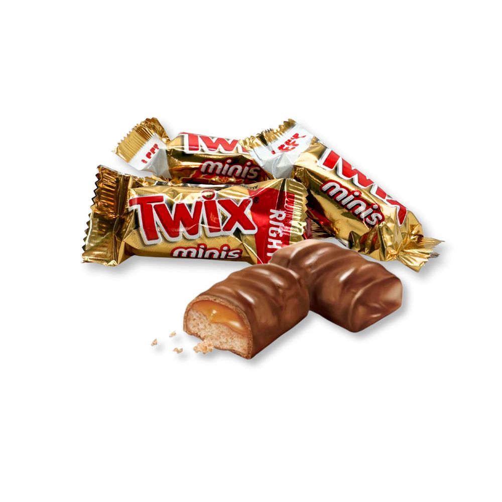 Twix Mini Caramel Chocolate Cookie Bars