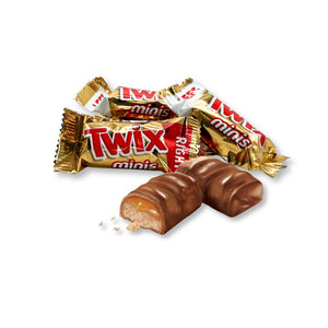 Twix Mini Caramel Chocolate Cookie Bars