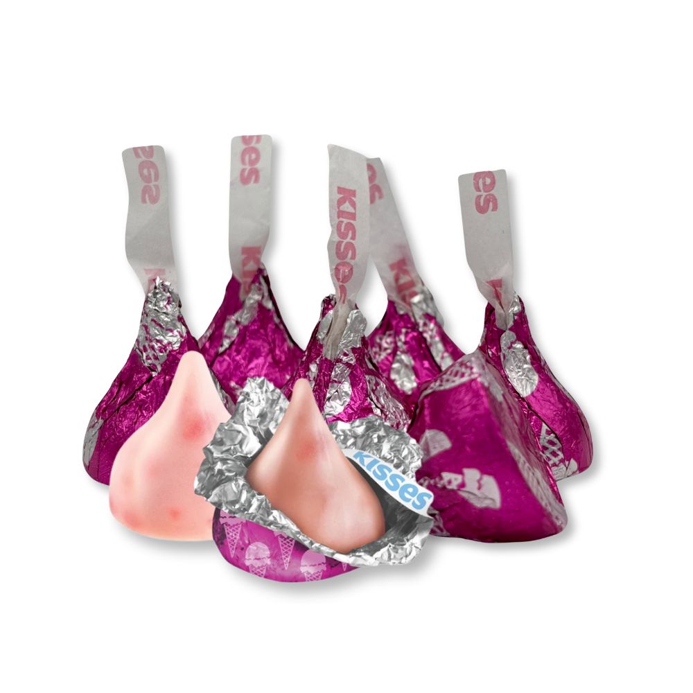 Hershey's Kisses Strawberry Ice Cream Cone Flavored – Bulk Value Pack