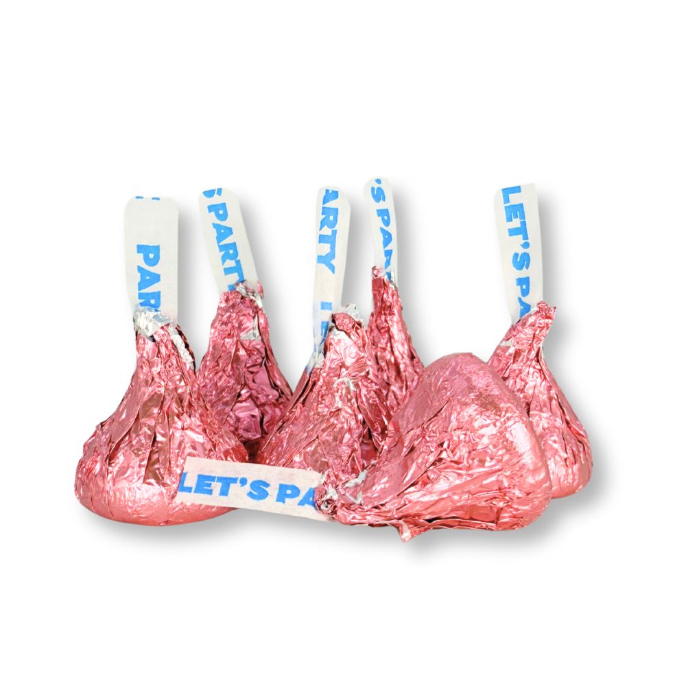 Hershey's Kisses Pink Foil