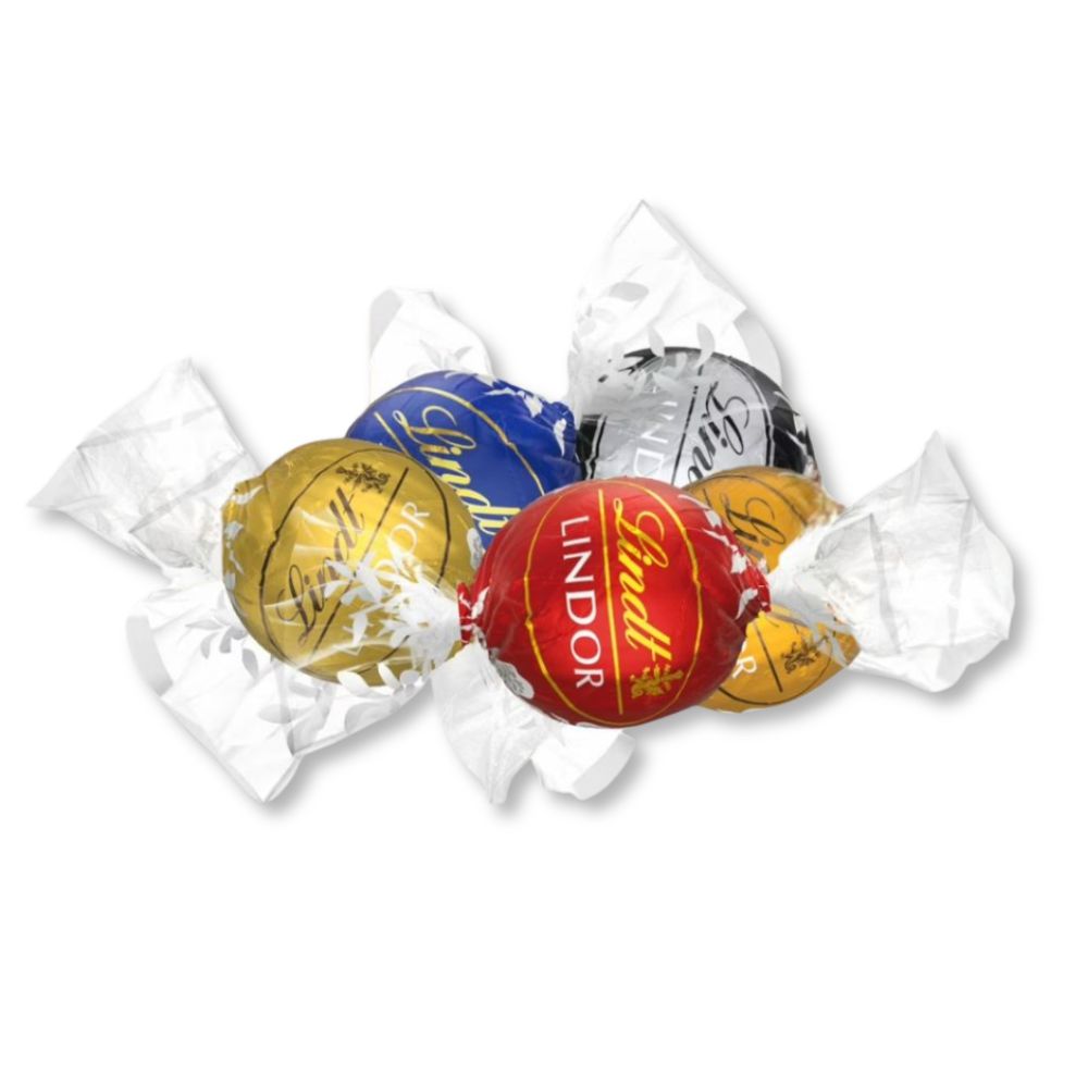 Lindt LINDOR Assorted Chocolate Truffles – Bulk Value Pack
