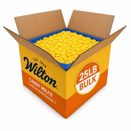 Wilton Yellow Confectionery Melting Wafers – Bulk Value Bag