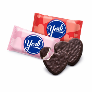 York Peppermint Pattie Dark Chocolate – Heart Shaped – Bulk Value Bag