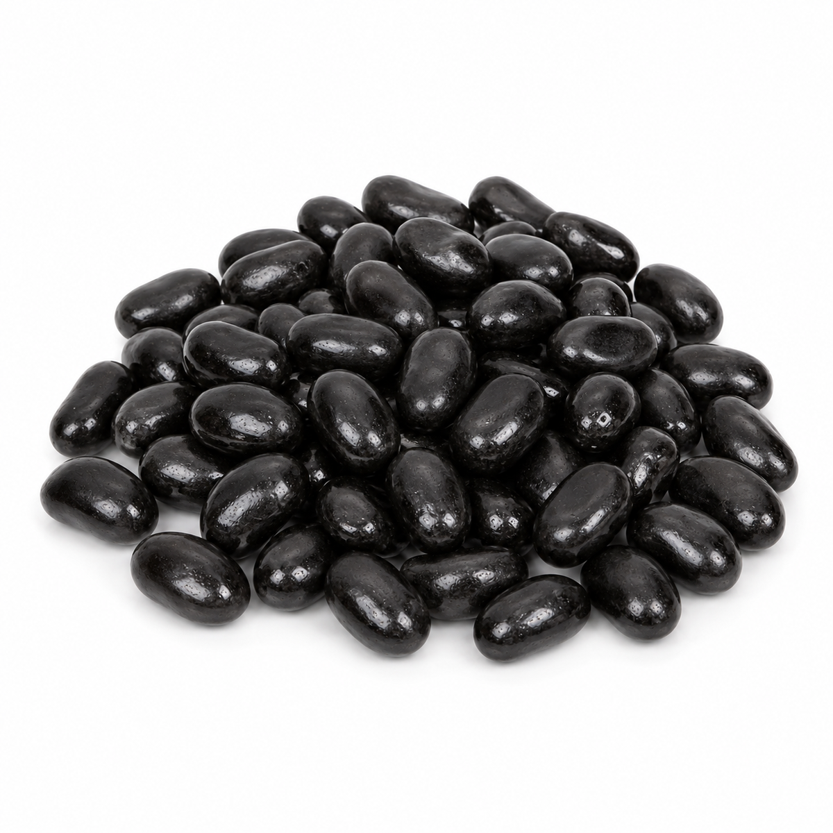 Black Jelly Beans – Berry Flavored – Bulk Value Bag