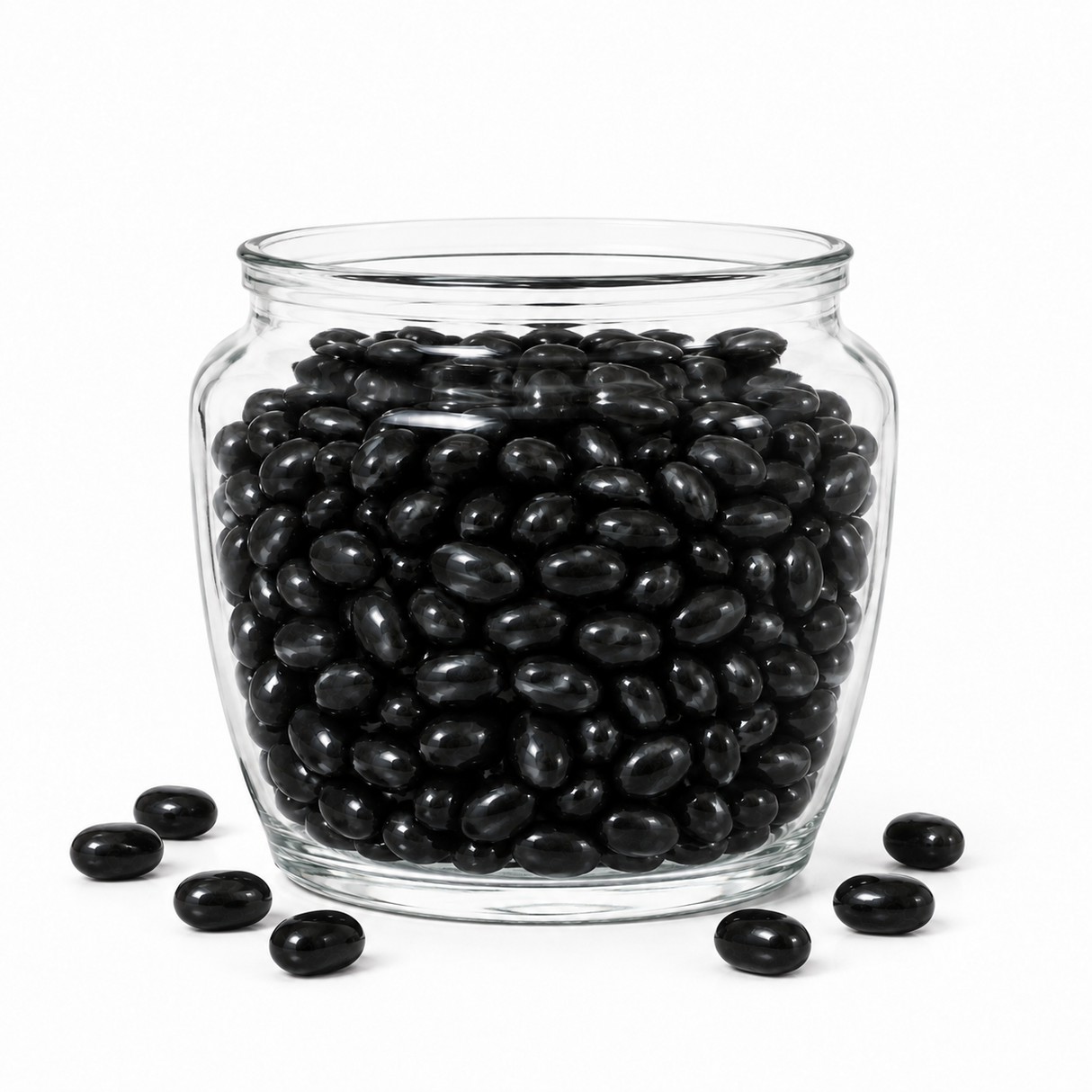Black Jelly Beans – Bulk Value Bag