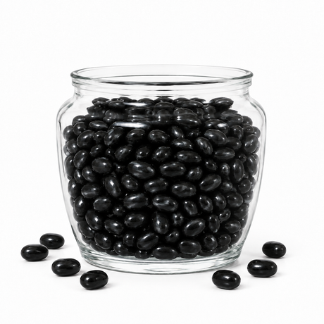 Black Jelly Beans – Bulk Value Bag