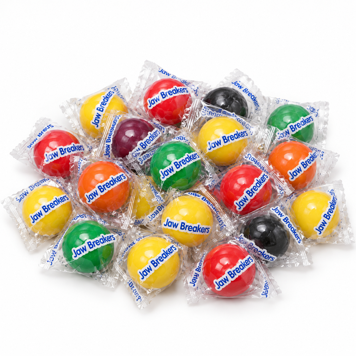 Jawbreakers Hard Candy – Assorted – Individually Wrapped – Bulk Value Bag