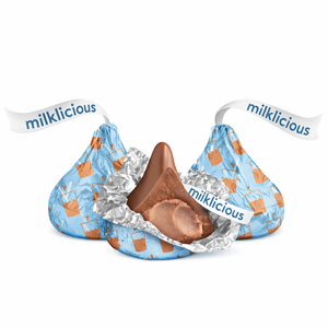 Hershey's Kisses Milklicious Milk Chocolate with Chocolate Filling – Bulk Value Bag